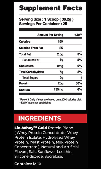 Lin-Whey Gold